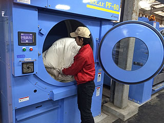 乾燥（大型乾燥機）