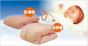 ふっくら本舗のお湯洗い